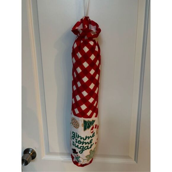 Handmade Plastic Bag Holder- Gimme some sugar - Picture 1 of 1